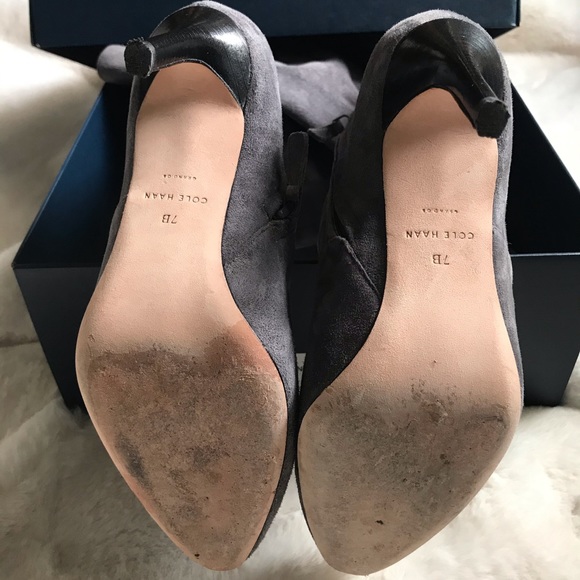 Cole Haan Marina Over The Knee OTK Boot Size 7B - Picture 6 of 8